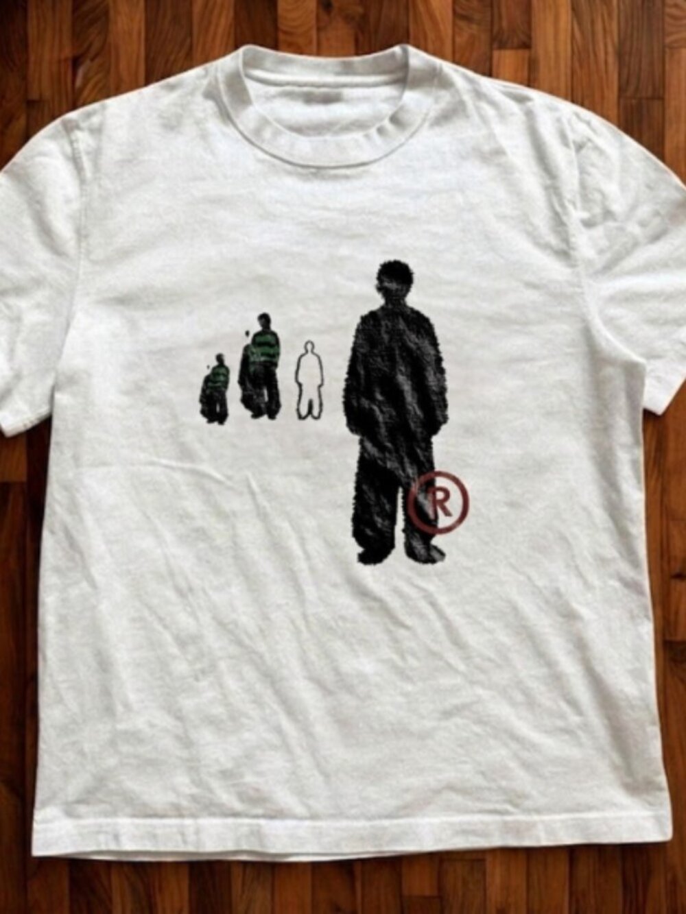 Modern Minimalist Graphic Print Shirt
